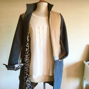 Black Label by Chico's knee-length coat